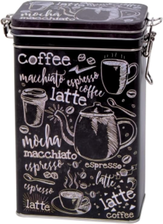 Set di barattoli per tè nero, caffè e zucchero personalizzati