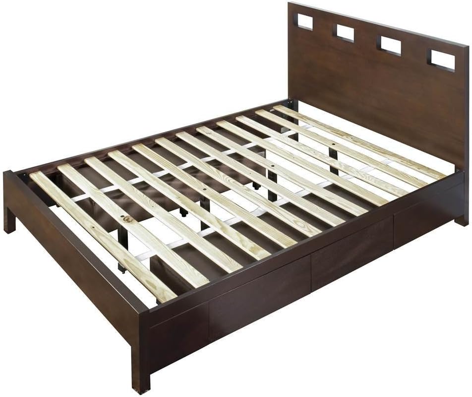 Amazon Com Modus Furniture Riva Platform Storage Bed California