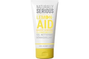 Naturally Serious Lemon Aid Makeup Removing Cleansing Gel Gel Unisex-3.4 oz