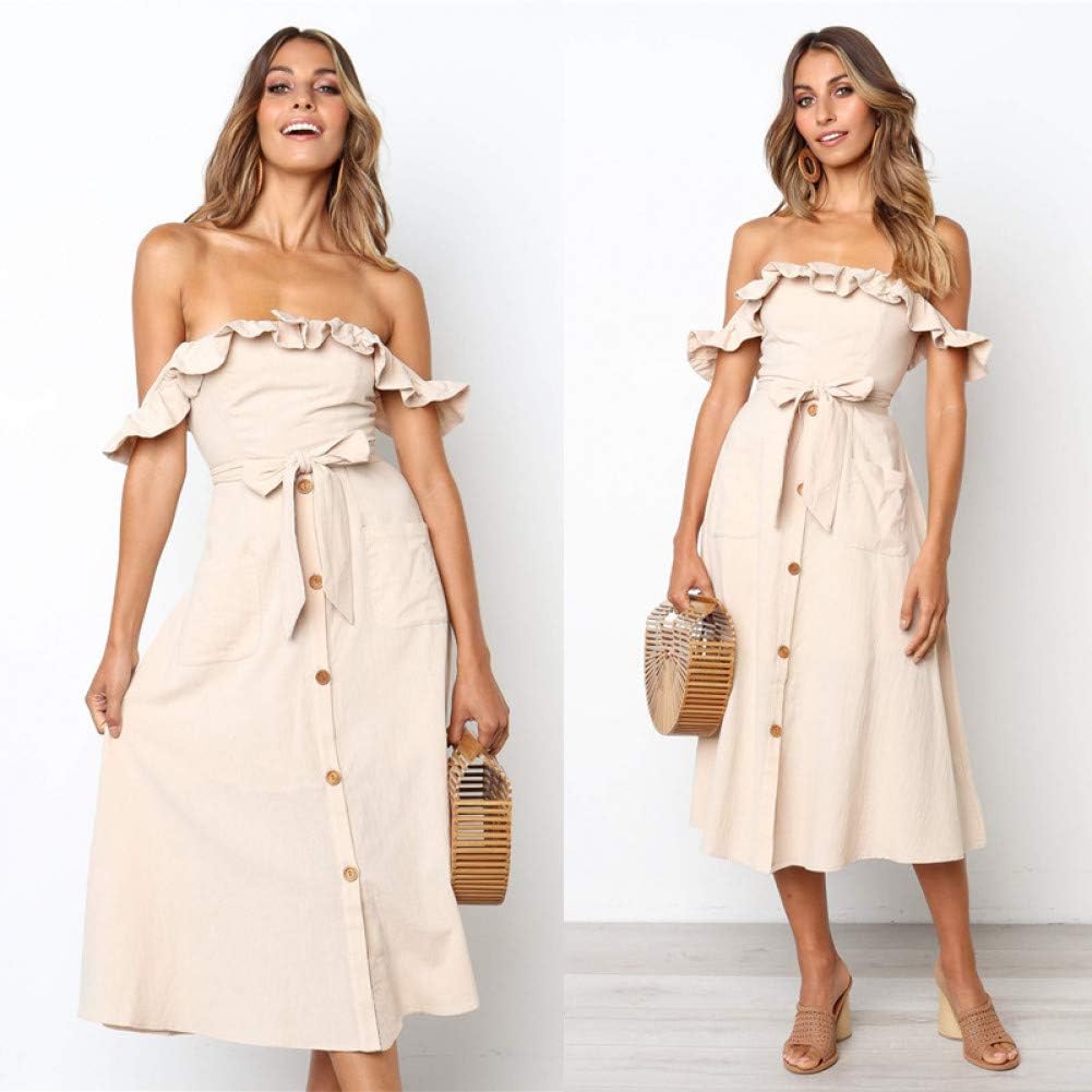 off the shoulder long sundress