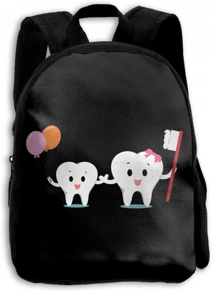 ADGBag Healthy White Teeth Dentist Student School Backpacks Canvas Book