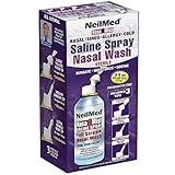 Neil Med Nasa Mist Multi Purpose Saline Spray All in One, 6.0 ounces (Pack of 2)