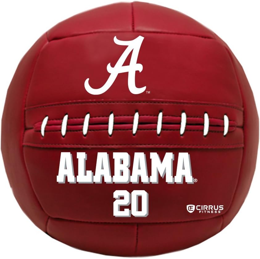 Simply Belle Fitness Medicine Ball, University of Alabama, 10 lb
