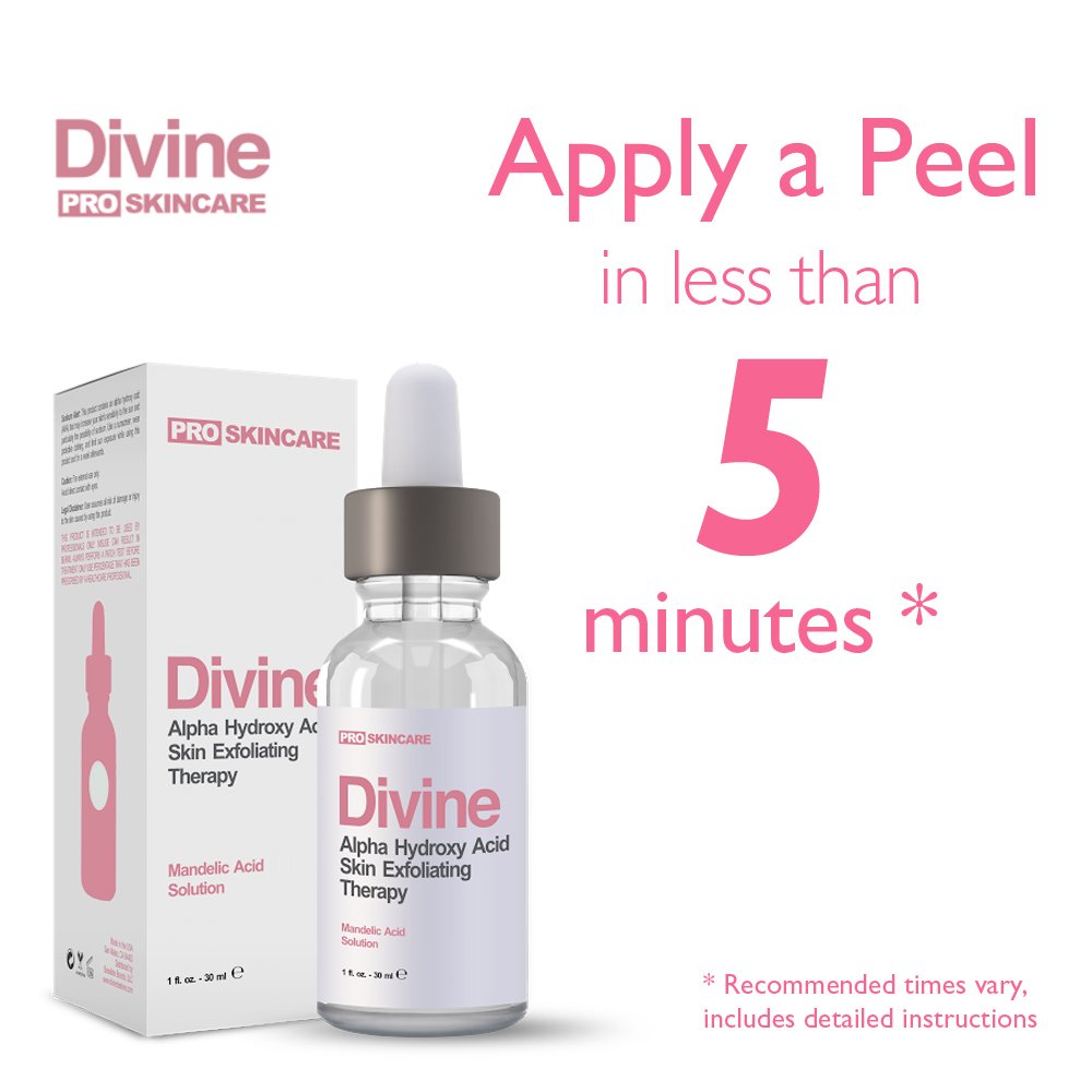 Mandelic Acid Peel 40 Chemical Peel For Rosacea, Cystic Acne