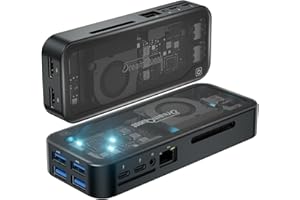 DreamQuest Mini PC Linux Preinstalled,Intel N95 (Up to 3.4GHz) Mini Desktop Computer 12GB DDR5 512GB M.2 SSD,Dual HDMI+4K/2×T