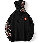 Niepce Inc Streetwear Men's Dragon Embroidered Heavyweight Graphic Hoodies