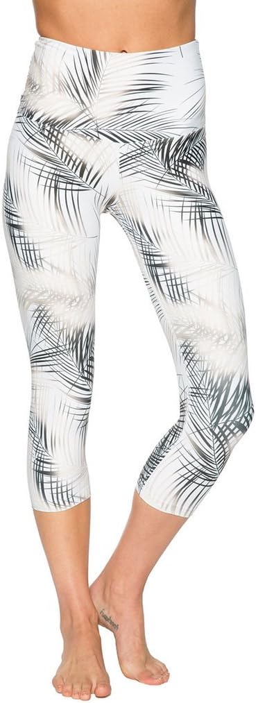 Nux Active Madrid Capri Legging White Gold