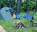 Portable Ultralight Heavy Duty Folding Compact Camping Chair by Sis-Tek Deep Seat Comfy Fabric Breathable Mesh Innovative No Sink Feet for Outdoors Fishing Festival BBQ Beach Backpacking Picnic Travel