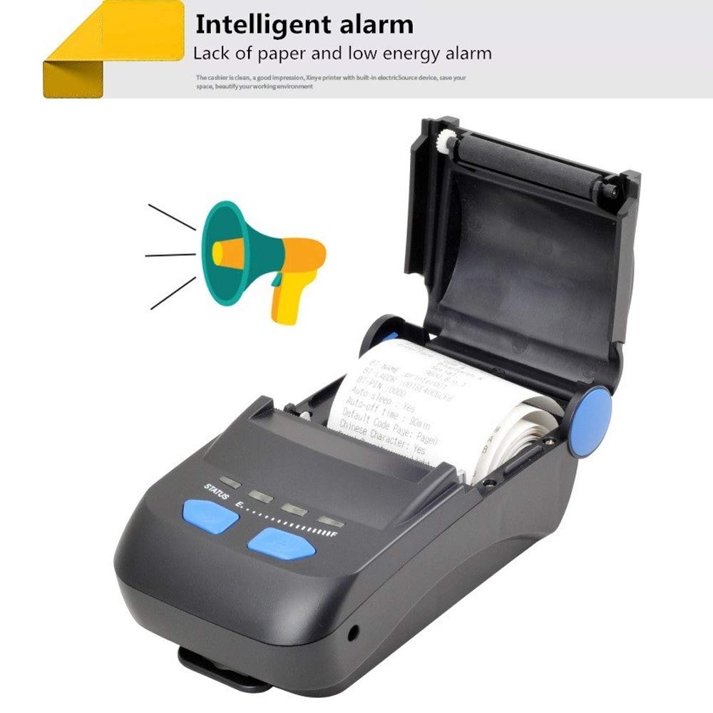 Amazon Com Zukn Mini 58mm Thermal Printer With Usb