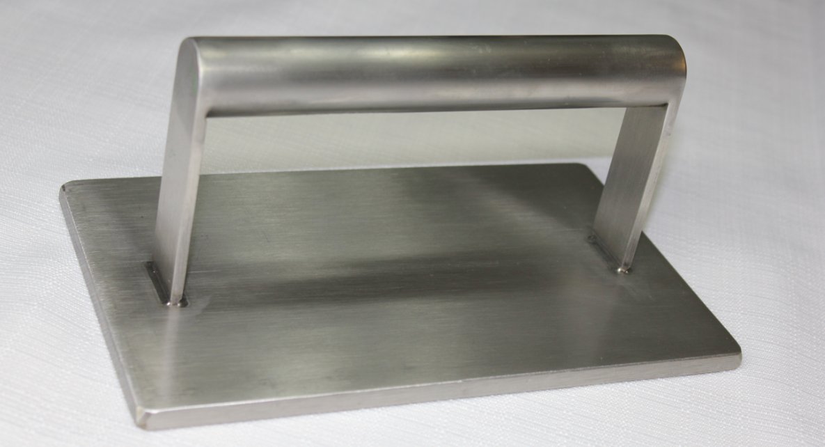 CookEasy Stainless Steel Steak Weight Grill Press Hamburger & B... Free Shipping 795525252736 eBay