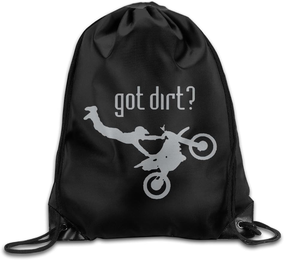 Got Dirt Bike Motorcross Racing Beam Mouth Backpack Drawstring Backpack Fenjaak Customize Novelty