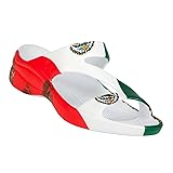 Dawgs Women's Z Sandal Flag Collection, Mexico, 6