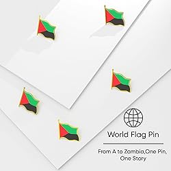Martinique Flag Lapel Pin - Enamel Metal National