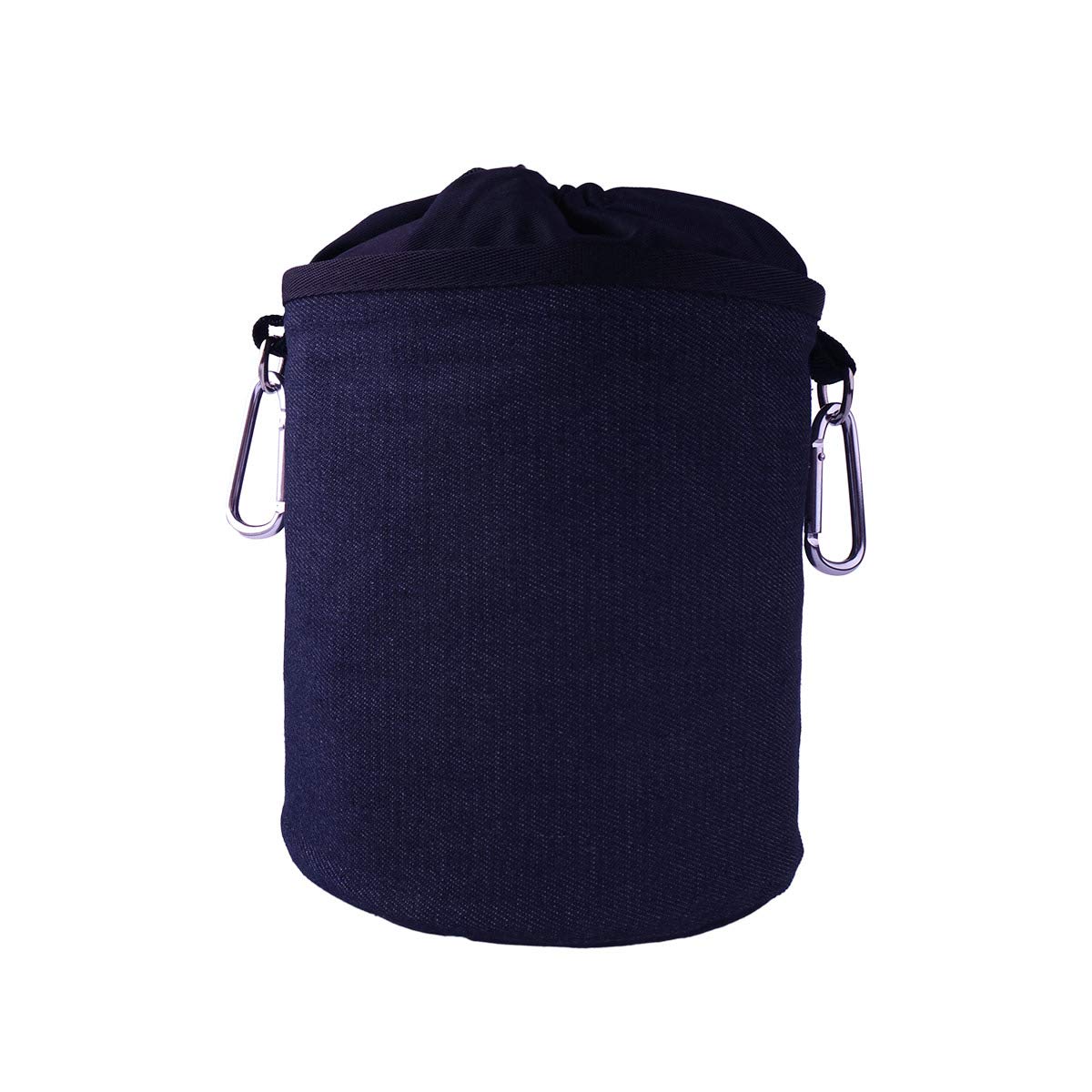 Trendfinding Carrier Bag, Denim and Cotton, 150 Pegs Capacity, Drawstring Closure, Versatile Uses