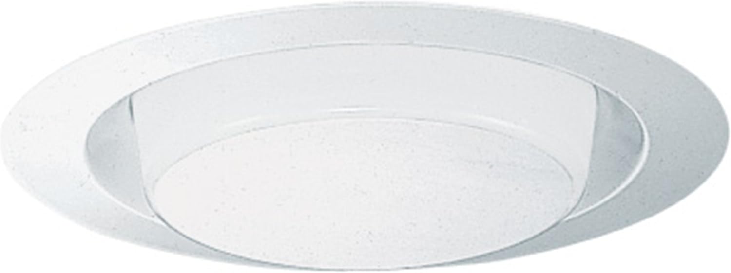 Juno Lighting 241PW 6Inch Drop Opal with Reflector (Plastic White