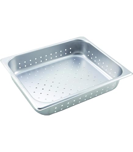 Amazon.com: Vollrath Super Pan 3 90343 1/3 Size Anti-Jam Stainless