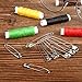 Officepal 250-Piece Safety Pins, Size 3, 1.8inch / 45mm – Durable, Rust-Resistant Nickel Plated Steel Set- Best Sewing Accessories Kit for Baby Clothing, Crafts & Arts