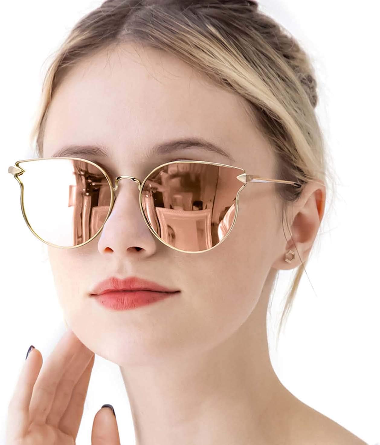 fashion mirrored sunglasses