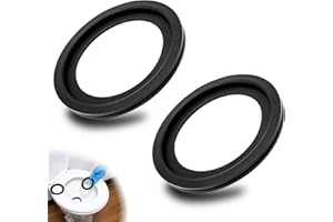 WTNYOU RV Toilet Seal Replacement for Dometic 300/310/320 Toilet Flush Ball Seal Rubber Gasket Kit - Replaces Part #385311658 (2 Pack)