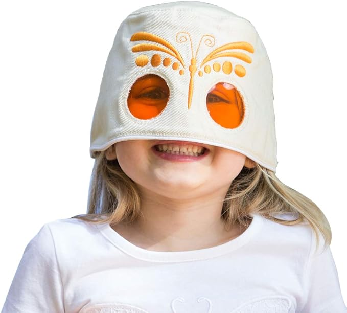 COOEEE Kids Sun Hat Bucket Hat with UV Eye Protection Sunglasses in One UPF50