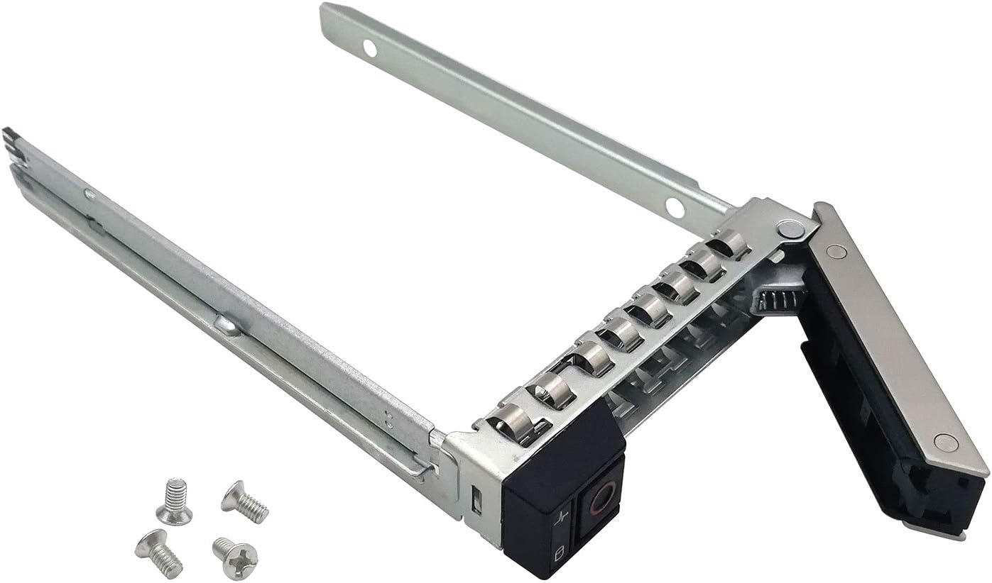 DXD9H 2.5" Hard Drive Caddy Tray Enclosure Compatible with PowerEdge R440 R640 R6415 R740 R740xd R7415 R7425 R840 R940 R940xa XC640-10 XC5420-6 XC740xd-24 XC940-24 C6420 Series (14th Gen)