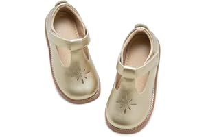 Flaryzone Toddler Little Girl Mary Jane School Uniform Oxfords Flat Dress Shoes