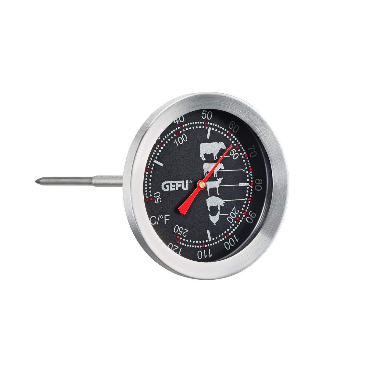 Gefu Roast Thermometer, Stainless Steel, Multi-Colour