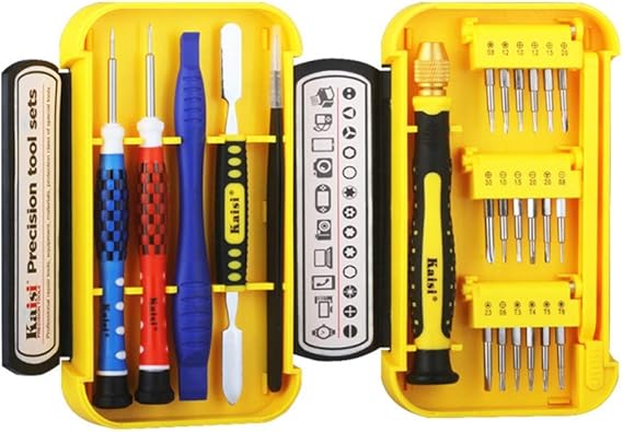 Juego De Mini Destornilladores Magnéticos De Precisión 24 En 1, Juego