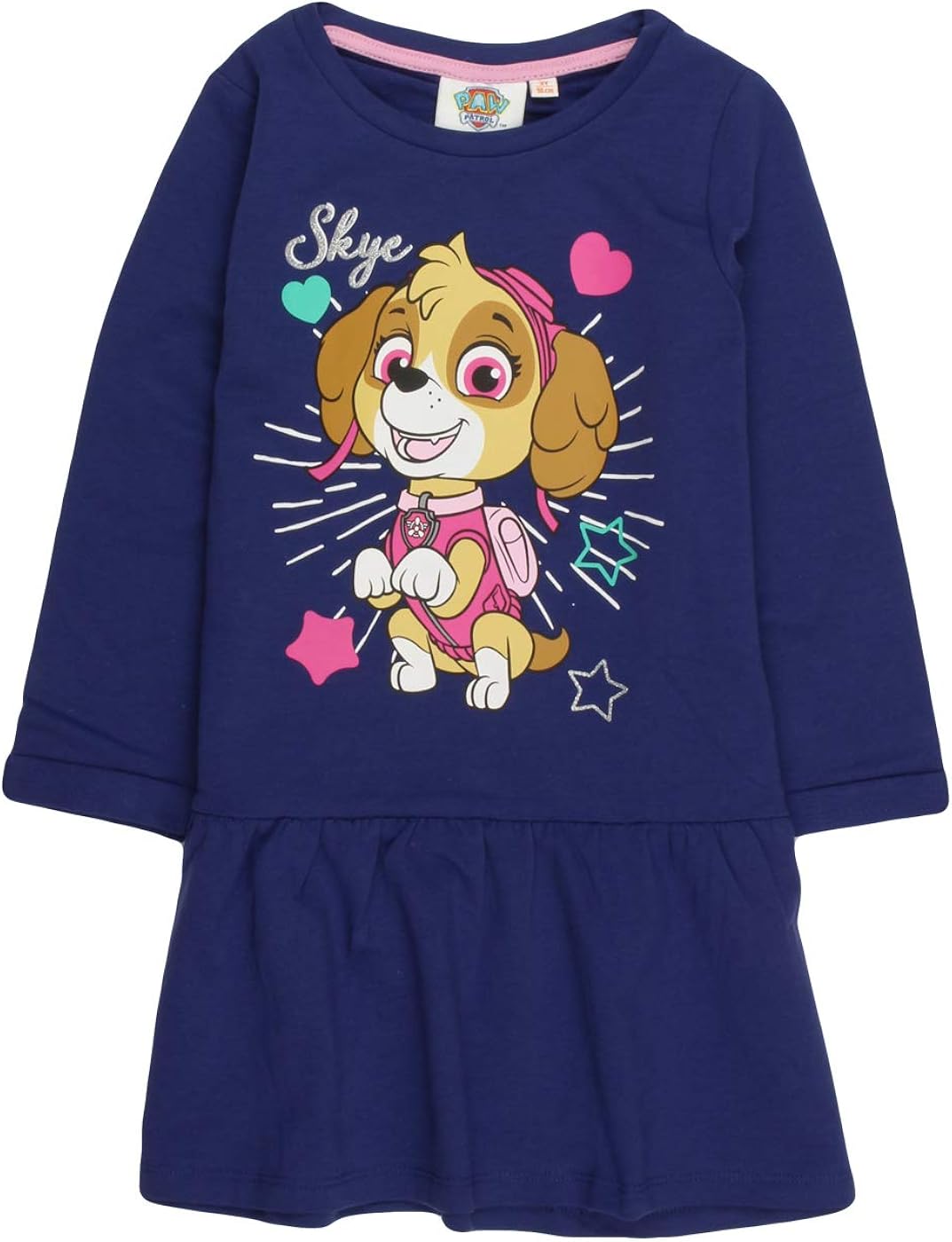 PAW PATROL Paw Patrol Kleid Gr. 4 Jahre, blau Kleider: Amazon.de