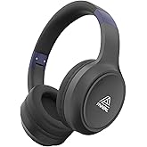 FAAEAL Bluetooth Noise-canceling Headphones Over Ear,68 Hours Playtime Wireless Headphones with Mic,Foldable Lightweight Headset with Deep Bass,HiFi Stereo Sound for Travel Work Cellphone(Black New)