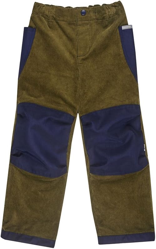 Finkid Corduroy Trousers Kuu Brown-Blue 100/110