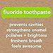 Hello Oral Care SLS Free Fluoride Toothpaste, Mojito Mint, 5 Ounce