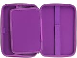 Navitech Purple Hard Protective EVA Case for VTech Secret Safe Diary Light Show view 3