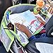 Kids Travel Tray for Car Seat & Stroller by InnovKid + Gift Storage Bag - Toddler Waterproof Play, Food, Snack & Activity Lap Table with Cup Holder and Removable Mesh Pockets