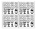 Scribble Stickers 6 Pack (600 Stickers)