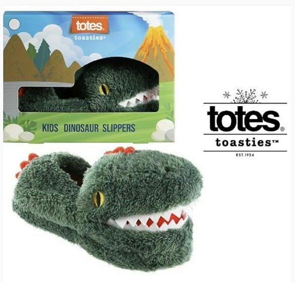kids dinosaur slippers