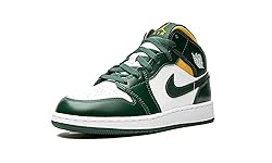 Jordan Youth Air 1 Mid GS 554725 371 Sonics - Size 7Y