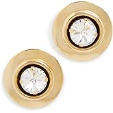 Jennifer Behr Women's Alva Earrings, Diamond, Gold, Clear, One Size