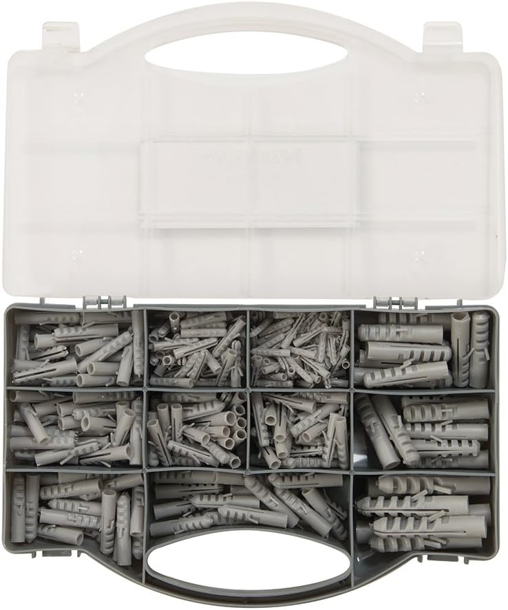 Fixman 530552 Wall Plugs Pack 330pce , Grey - Image 3