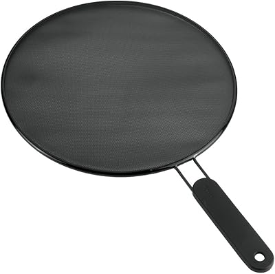 Metaltex 29cm Non-Stick Splatter Screen Splash Guard - Silver
