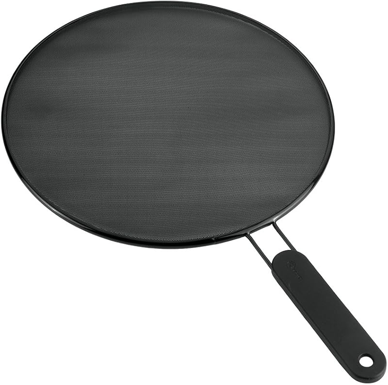 Metaltex 29cm Non-Stick Splatter Screen Splash Guard - Silver