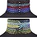 FENICAL Choker Necklace Stretch Gothic Tattoo Henna Elastic Choker Necklace Set 12-Pack