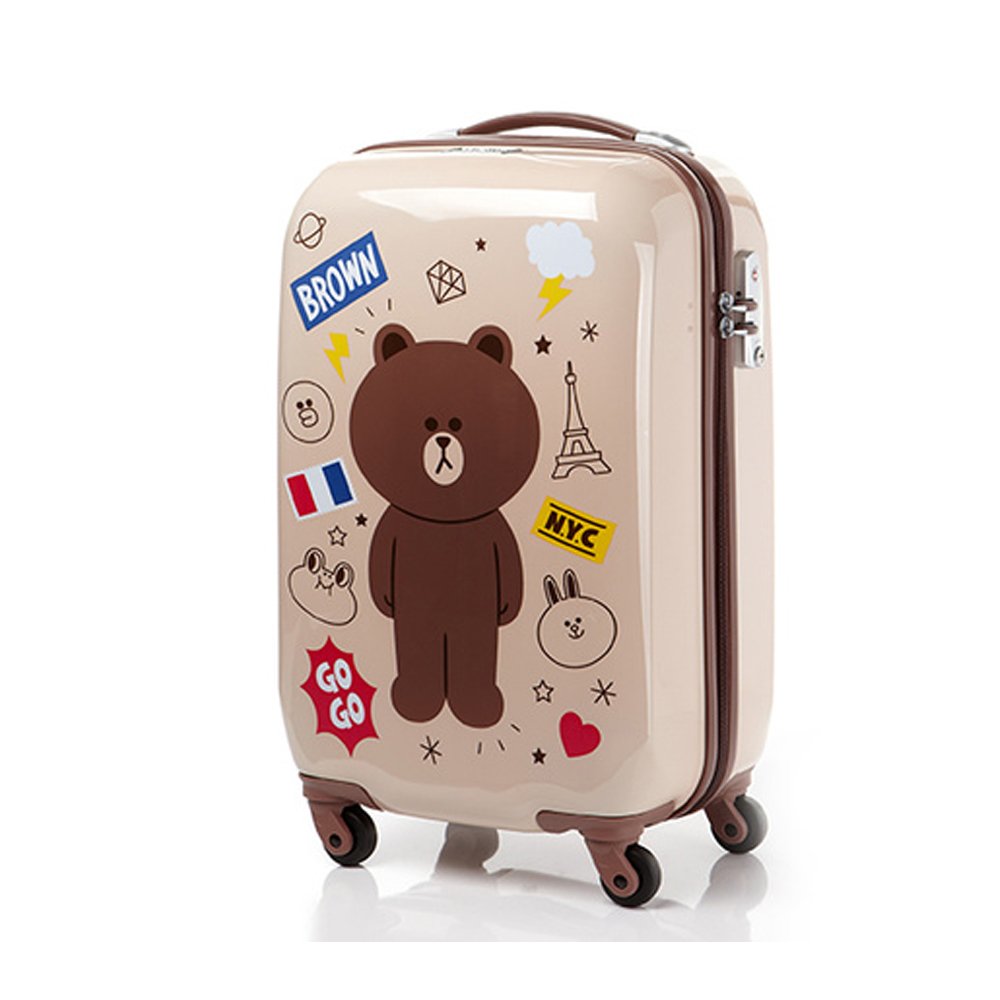 SAMSONITE KOREA Suitcase beige Beige (marrone dolce) Amazon.co.uk Luggage