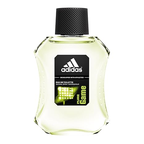 adidas Pure Game Eau De Toilette 100 ml, 1er Pack (1 x 100 ml)