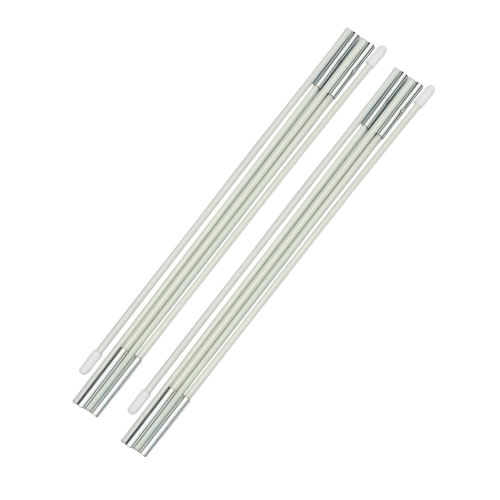 Photo 1 of 2 White Kids Bed Tent Replacement Poles - 2 White Curved Poles Used on Our Children's Bed Tent