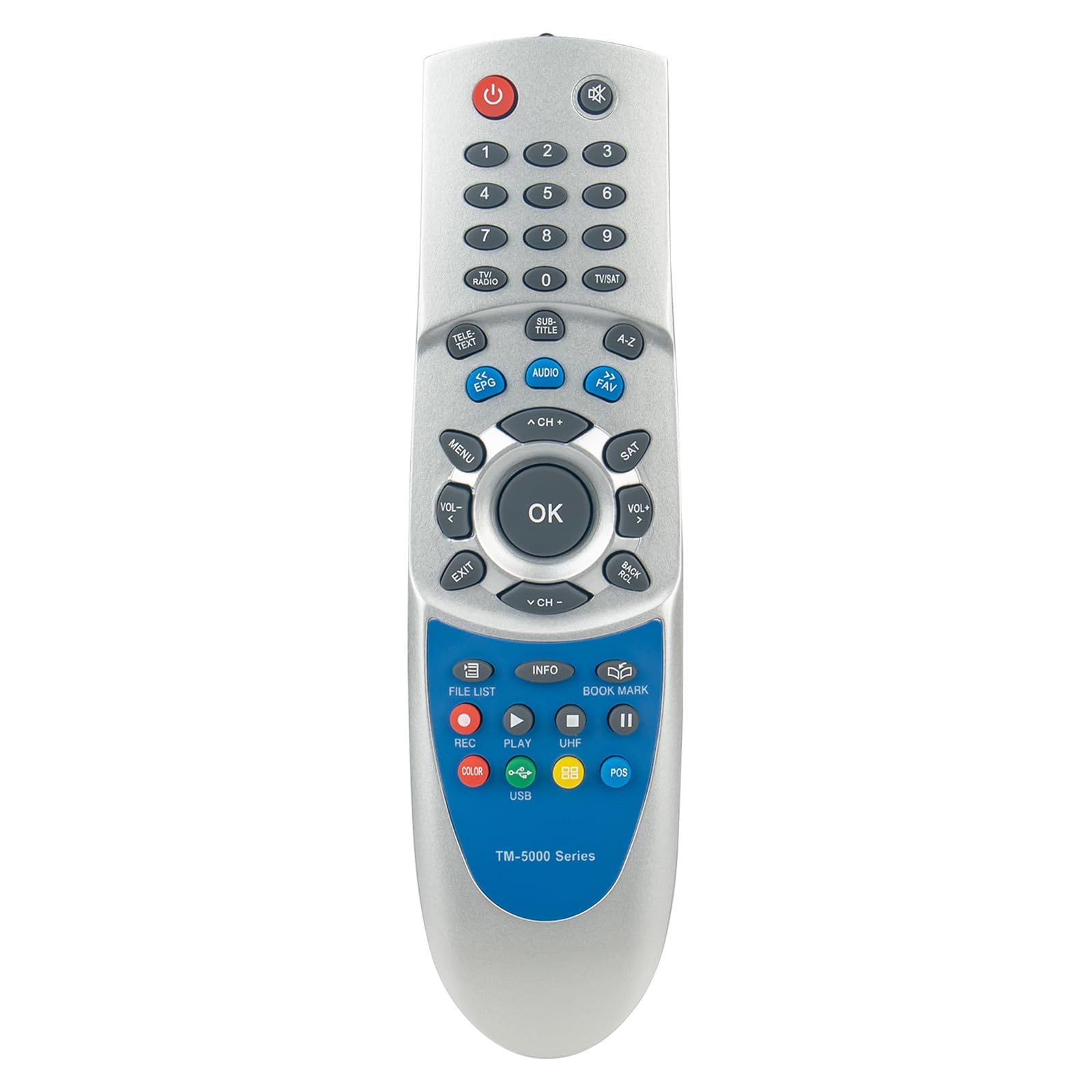 TM-5000 New Replacement Remote Control fit for TECHNOMATE TV Receiver TM-5200D TM-5300D+ TM-5400 TM-5600 CI TM-5200D TM-5300 D+ TM-5400 CI TM-5600 CI