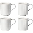 Lenox 893549 French Perle Scallop 4-Piece Mug Set