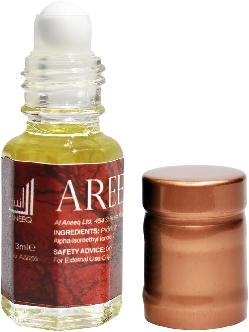AL ANEEQ Areej Perfume Oil for Men 3ml Concentrated Fragrance