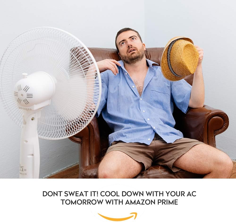 Air Conditioner Hose. Portable Exhaust Vent with 5.9" Diameter, Anti-Clockwise Thread & Length up to 80". Great for LG, Delonghi and Many More Portable Air Conditioners: Appliances