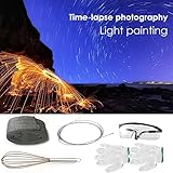 Selens Photography Props Steel Wool Fireworks for Light Painting Graffiti Long-Exposure Set